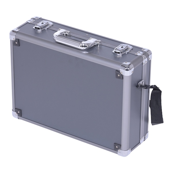 Vestil Aluminum, Gray, 6 W x 18 D x 14.5 H - CASE-1813