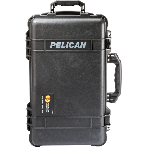 Pelican Black Protective Case, 22"L x 14"W x 9"D - 015100-0050-110