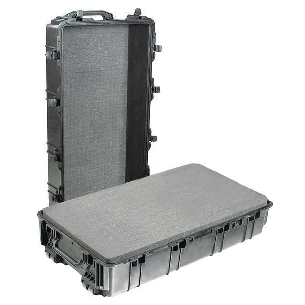 Pelican Black Protective Case, 44.9" L x 25.32" W x 16-1/2" D - 1780-000-110