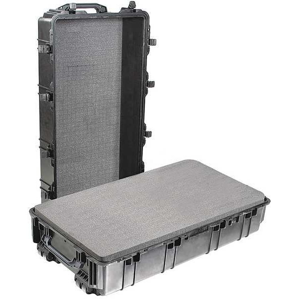 Pelican Black Protective Case, 44.9" L x 25.32" W x 16-1/2" D - 1780-000-110