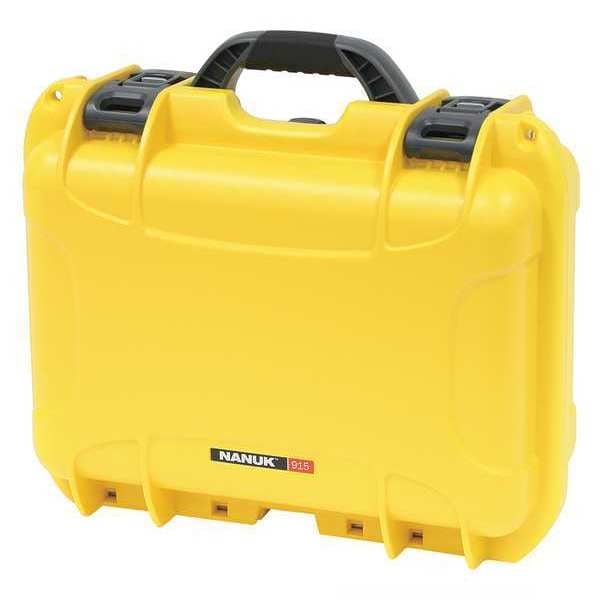 Nanuk Cases Yellow Protective Case, 15.8"L x 12.1"W x 6.8"D - 915S-000YL-0A0