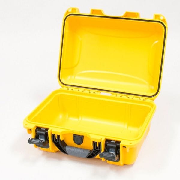 Nanuk Cases Yellow Protective Case, 15.8"L x 12.1"W x 6.8"D - 915S-000YL-0A0