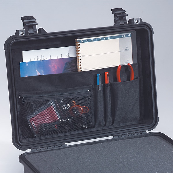 Pelican Desert Tan Protective Case, 13.37"L x 11.6"W x 6"D - 1400