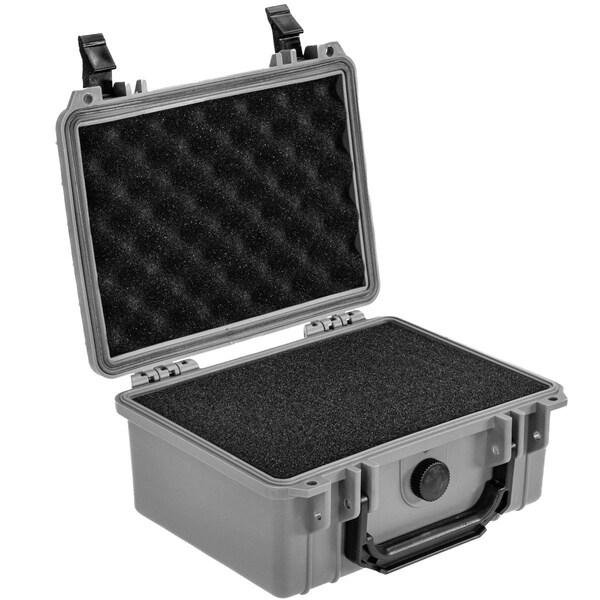 Eylar 9.12in Compact Gear Hard Case Waterproof with Foam Gray - SA00042-GRA