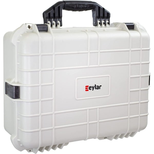 Eylar Medium 20in Gear Hard Case Waterproof w/ Foam White - SA00002-WHI