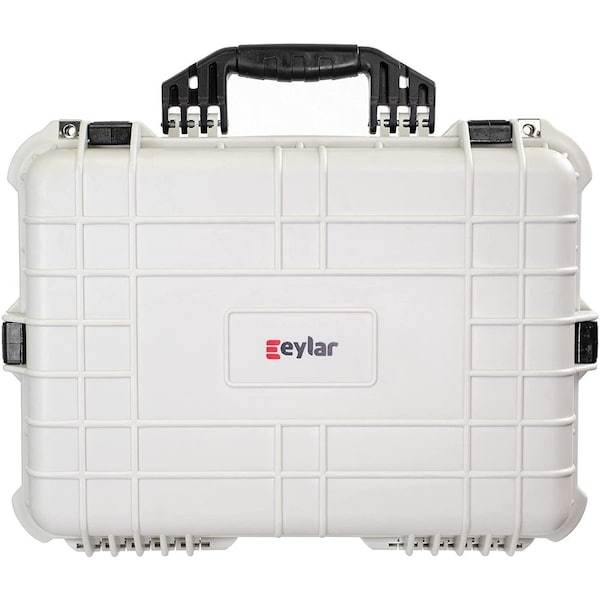 Eylar Medium 20in Gear Hard Case Waterproof w/ Foam White - SA00002-WHI