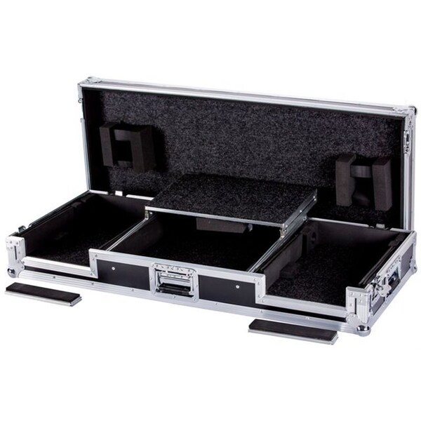 Deejay Led Fly Drive DJ Coffin Case Holds Two CDJ2000 Plus One DJM2000 Mixer or Similarly Sized Equipment with - TBHDJMCDJ2000WLT