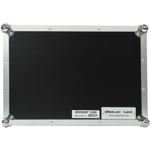 Deejay Led Tranport Case for One Mixer, CD Player with Laptop Shelf - TBHCKMIXLT