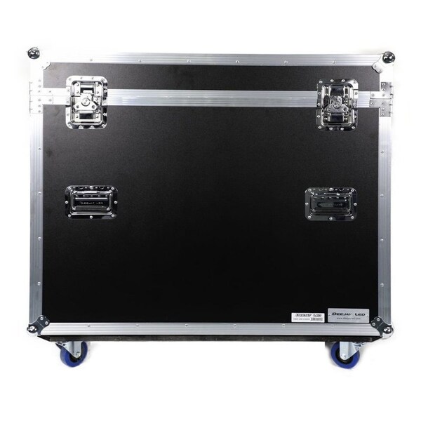 Deejay Led Fly Drive Case For Yamaha CL5 64CH Digital Mixing Console w/Wheels BLACK Color - TBHYAMCL5DHW