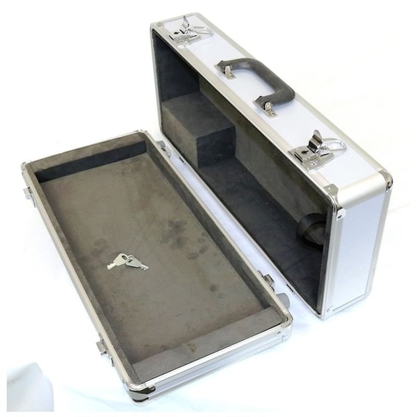 Gli Pro Universal padded aluminum travel case designed for the DMC1000 controller but ideal for many other - DMC1000CASE