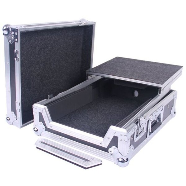 Deejay Led Fly Drive Case For Pioneer DJM900/DJM900nxs2 with Laptop Shelf - TBHDJM900NXS2LT