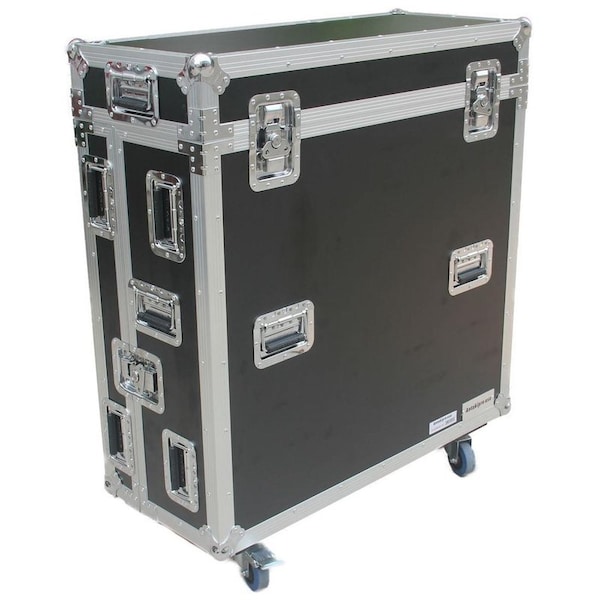 Antakipro Fly Drive Case For Midas M32 Digital Mixer w/Wheels BLACK Color - AP-M32DOGHOUSEW