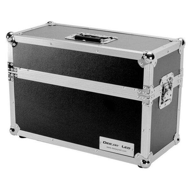 Deejay Led Fly Drive Case For Microphone Case For 18 Mics W/ Storage  or Similarly Sized Equipment w/Wheels - TBHMIC18S