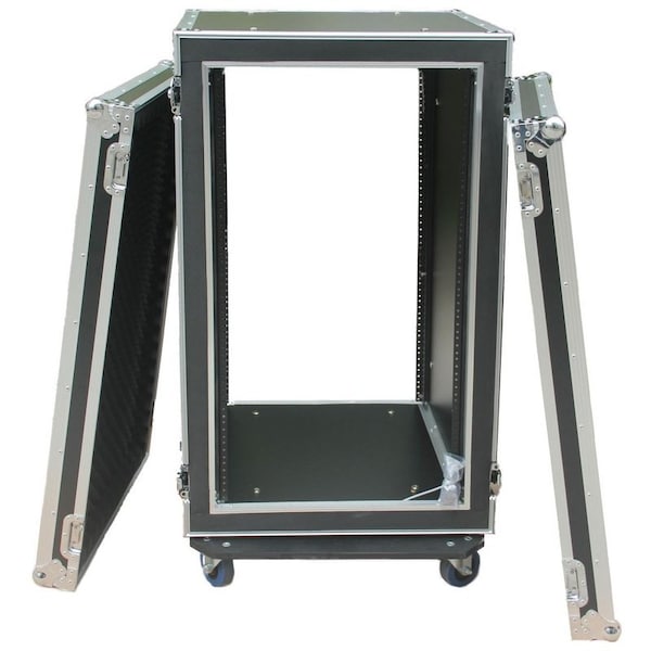 Antakipro Fly Drive Shock Mount Case For 19-in Width DJ Amplifier or Similarly Sized Equipment w/Wheels - AP-20SM21W