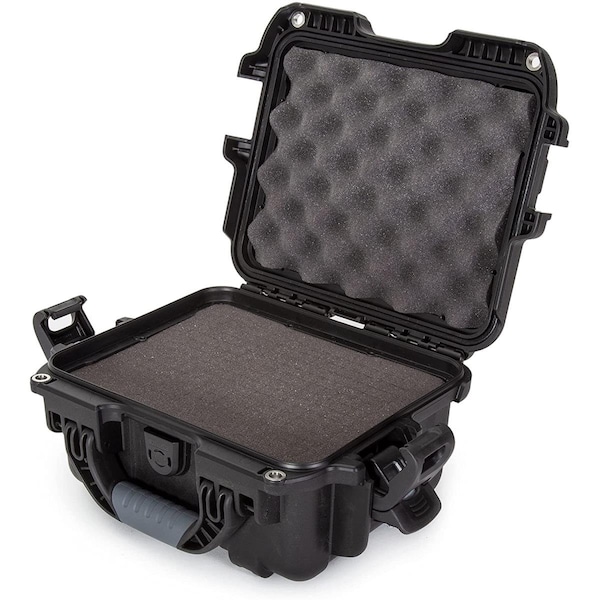 Posdatas 905 Waterproof Hard Case with Foam, Black - 9.4 x 7.4 x 5.5 in. - PO3078868