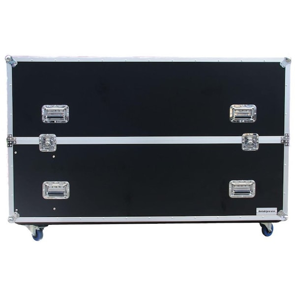 Antakipro Fly Drive Case For Two 63-inch LED or Plasma Displays with Caster Board - AP-2LED63W