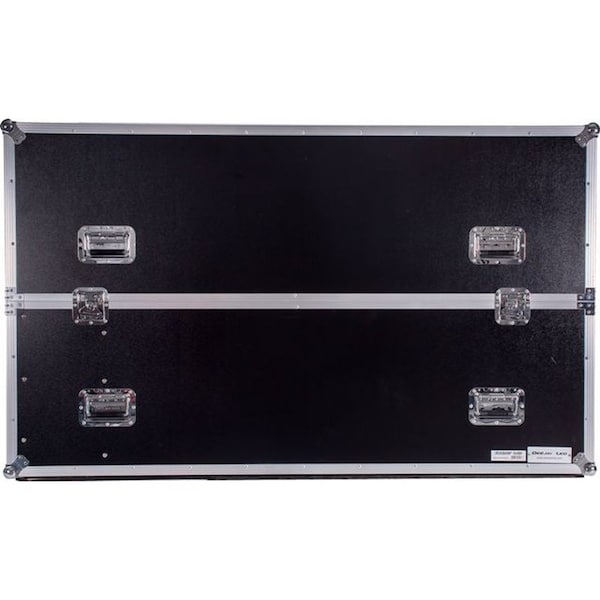 Deejay Led Fly Drive Case For Two 70-inch LED or Plasma Displays with Caster Board - TBH2LED70WHEELS