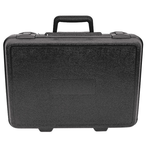 Platt Black Blow-Molded Case, 16"L x 11-1/2"W x 3-1/4"D - 604
