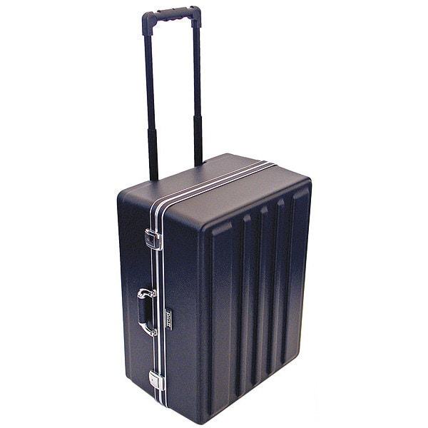 Platt Black Rolling Case, 25"L x 19-1/2"W x 13-1/2"D - 241811H