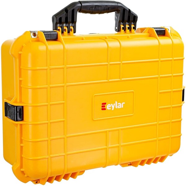 Eylar Medium 20in Gear Hard Case Waterproof w/ Foam Yellow - SA00002-YLW