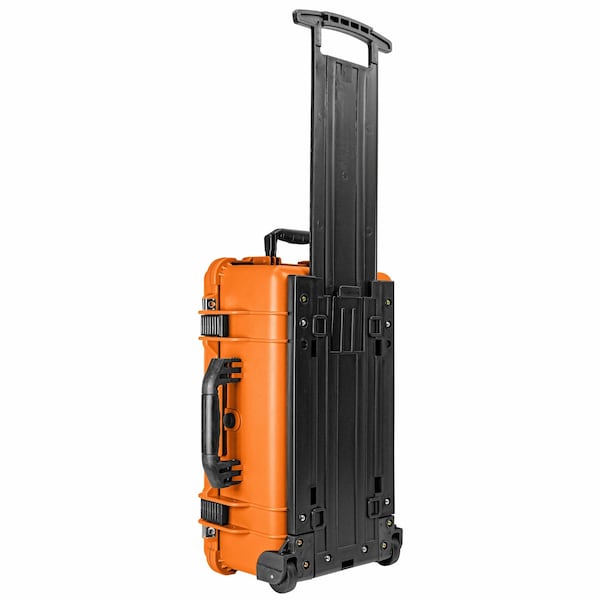 Eylar 22in Carry-On Travel Roller Gear Hard Case Waterproof w/ Foam Orange - SA00034-ORG