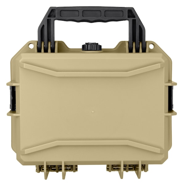 Eylar Intact 11.8in Stacker Series Compact Hard Gear Case with Foam Tan - NG00010-TAN