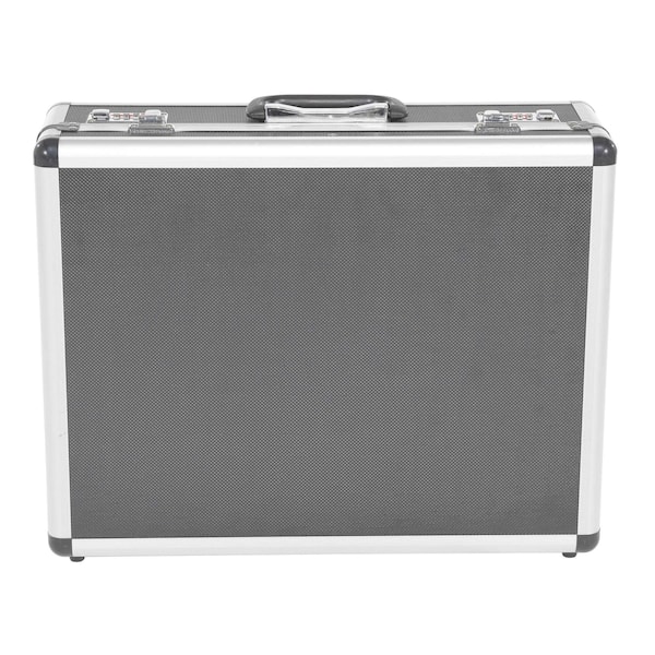 Vestil ALUMINUM STORAGE CASE W/ COMBO LOCK, 14 X 18 X 6 - CASE-1814-CL-BK