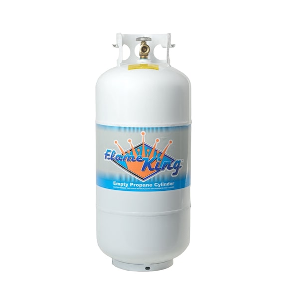 Flame King 40 lb Steel Empty LP Tank - YSN401