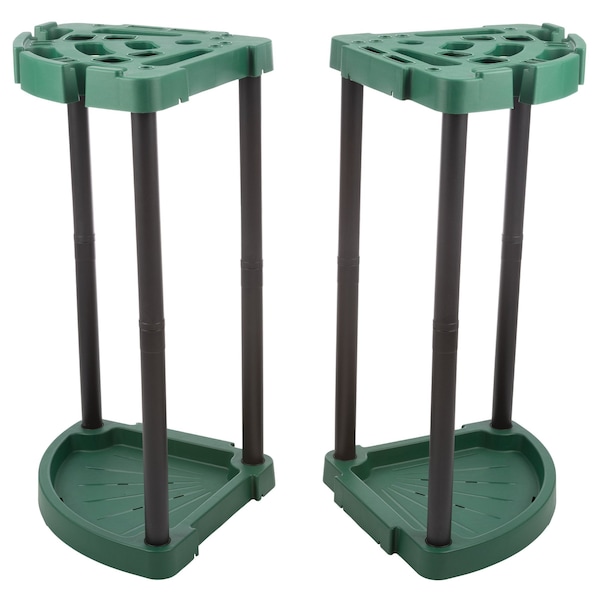 Stalwart Tool Organizer 2-Pack - Corner Rack for 48 Yard Tools - Easy Assembly Garage Storage by, 2PK - 75-TS2008