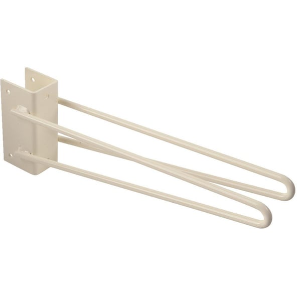 Gemplers Gempler's 12"L Economy Two-Rod Stud-Mount Tool Rack - TRW12