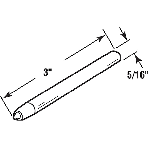 Prime-Line Steel, Sash Balance Rivet Setting Tool Single Pack - H 3740