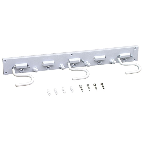 Crawford Crawford White Steel Rack 10 lb. cap. 1 pk - SR16