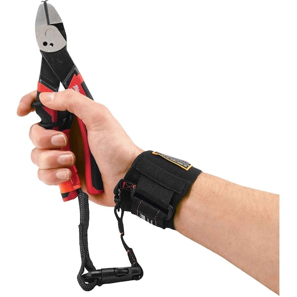Ergodyne Wrist Tool Lanyard, Buckle, 8in. L, Black - 3116
