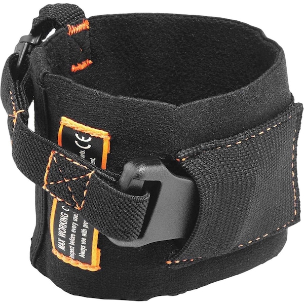 Ergodyne Wrist Tool Lanyard, Buckle, 8in. L, Black - 3116