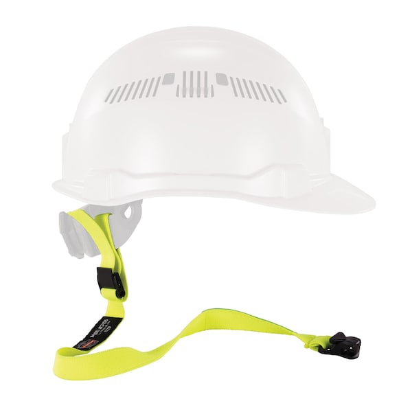 Ergodyne 3155 Lime Elastic Lanyard with Clamp - 2lbs, 10PK - 3155PK
