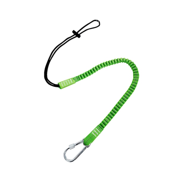 Frontline ToolGrip Elastic Tool Tether 15 lbs with Steel Turn Lock Carabiner - TLS15