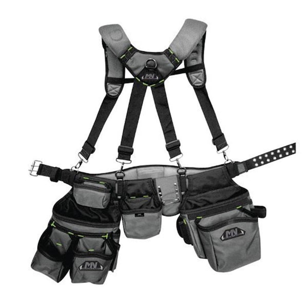 Brown Bag Co BL30299 Toolrider GSR Gel Foam Suspension Rig - BR10326