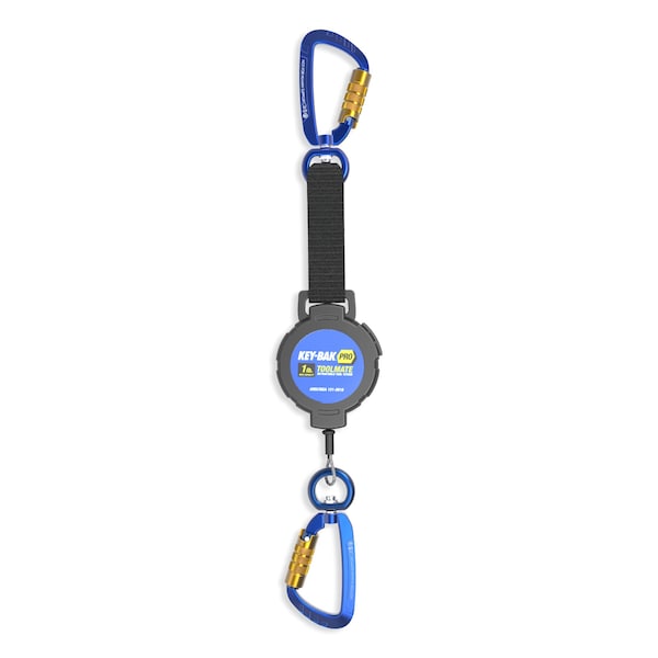 Key-Bak KEYBAK ToolMate Ratch-IT Tether 1 lb., 40 in. Dyneema Cord, Carabiner, 5PK - 0KB6-3FAR2