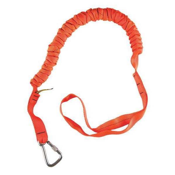 Gear Keeper Tool Lanyard, 112 in L, 25lb., SS, Carabiner - TL1-4025