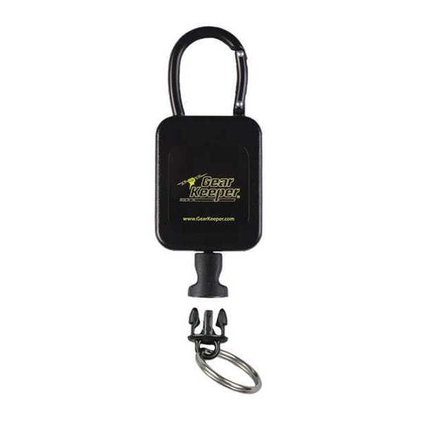 Gear Keeper Retractor, 36inL, Black, 3/8lb, Aluminum - RT4-0061