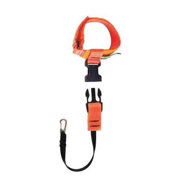 Gear Keeper Tool Lanyard, 10 in. L, Orange, 5 lb. - TL1-2008