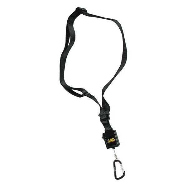 Gear Keeper Shoulder Strap, 22 in L, Black, 3 lb., Nylon - TL1-1048