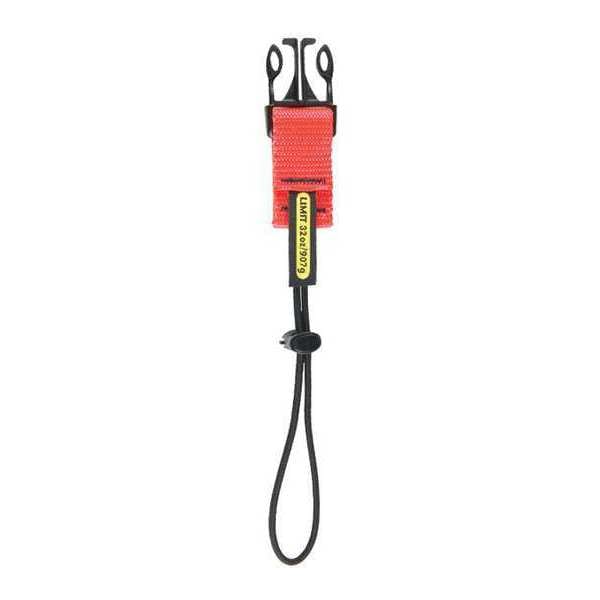 Gear Keeper Retractable Tool Lanyard, 9inL, Orange, 2lb - AC0-0205-3PK