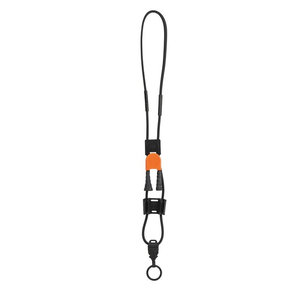 Ty-Flot Rubber Neck Lanyard w/Pen Holder - NL24RSPRETBK