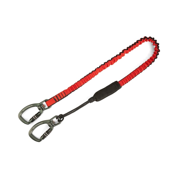 Gripps Bungee Tether Dual Carabiner Dual-Action, 15lbs - H01073D