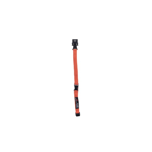 Ty-Flot Patented Hard Hat Lanyard No Metal, PK100 - LNYHRDFMEOR