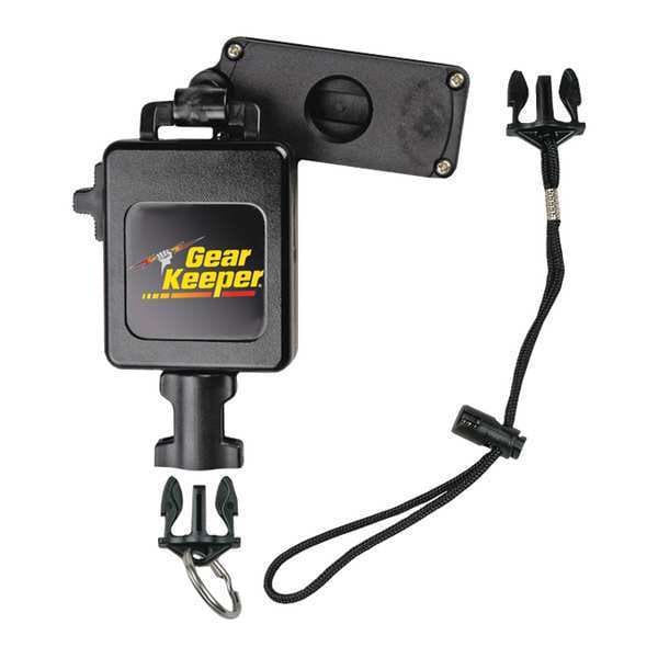 Gear Keeper Retractor, 42in L, Black, 3/4lb, Belt Clip - RT3-7612