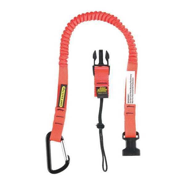 Gear Keeper Tool Lanyard, 46inL, Orange, 5lb, Aluminum - TL1-3012