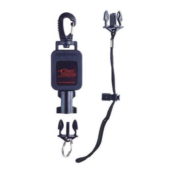 Gear Keeper Flashlight Retractor, 20 in. L, Plastic/SS - RT2-4412