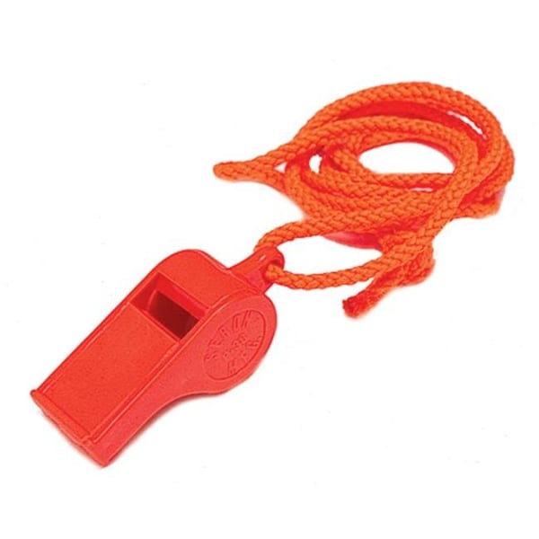 Liberty Mountain Liberty Mountain 372468 Lm Plastic Whistle with Lanyard - 372468